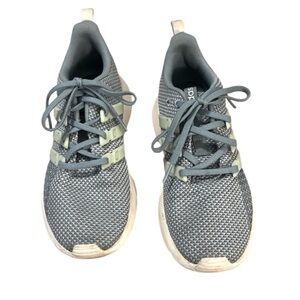 Adidas Quastar Flow Colorful Blue Gray Running Shoes Sneakers Sz 6.5